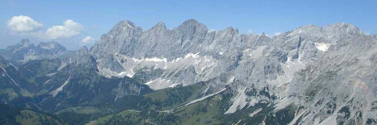 Flugwegposition um 12:06:30: Aufgenommen in der Nähe von Gemeinde Ramsau am Dachstein, 8972, Österreich in 2198 Meter